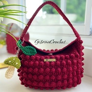 Crochet Bobble Bag Kit by Gebrina Crochet Crochet Kit Crochet Yarn Crochet Hook