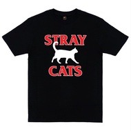 Stray cats - Tshirt black new brand kaos Stray rats
