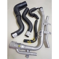Water Pump Pipe & Hose Set 4pc Saga Flx