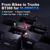 Battery Load Tester 12v Automotive, 20-2000 CCA Car Battery Tester and Alternator Tester for 24V Veh