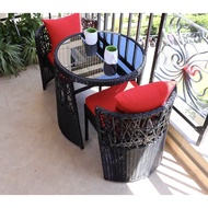 Outdoor Balcony Table Chair Set Service Yard Patio Garden Furniture