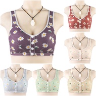 Shocking branew front buckle bra women soft cotton bras plus size wireless bra B85 women's clothes c