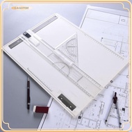 [gaqvfe8e] Multifunctional Drawing Board Drafting Table A3 Angle Adjustable Drafting Table Measuring