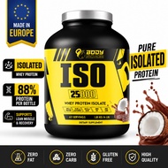 Body Builder ISO 25000 Whey Protein Isolate | 25g Protein | 100% Whey Isolate (4LB) (Choco Coconut)