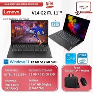 Wajib Spk! Laptop Lenovo V14 G2 Itl Intel Core I3 1115G4 12Gb Ram