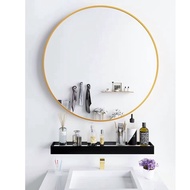 Bathroom Wall Mirror Bedroom Mirror Home Decoration Mirror Cermin Kaca Cermin Bilik Air Cermin Bulat Besar