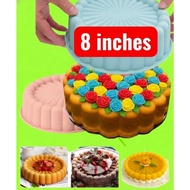 8 in Silicone Charlotte Mould Silicone Jelly Mould Silicone Pudding Mould