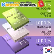 DICON BTS NCT SEVENTEEN Photocard 101 Custom Book Official