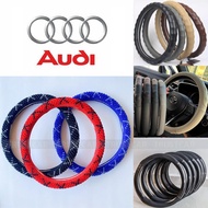 Steering wheel cover for Audi Q2, Audi Q3, Audi Q8, Audi Q5, Audi E-Tron, Audi Q4, Audi Q7, A1, A2, 