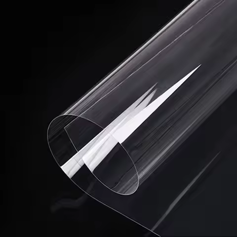 50*120CM Roll Clear Ultra-Transparent PVC Fabric Soft Glass Cloth Waterproof Crystal Bag DIY Craft D