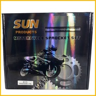 ❦ ∆ ◮ Sun Sprocket Set for Kawasaki Barako 175