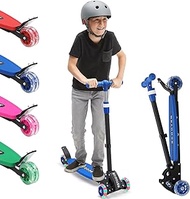 Scooter for Kids 3-12, Kid Scooters with Extra-Wide Deck, 165 lbs Capacity, 3 Wheel Kick Scooter wit