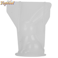 TOPTOOL  Rabbits Resin Mould,  Silicone Long Ears Rabbits Mould, Resin Casting Mould Bunny Transpare