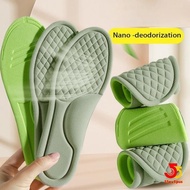 4PCS Soft Memory Foam Insoles for Shoes Men Women Deodorant Absorb-Sweat Massage Sport Insole Feet O