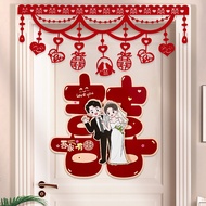 B. b.Best-Selling Wedding Dedicated Happy Word Stickers Wedding Room Decoration Set Women Living Roo