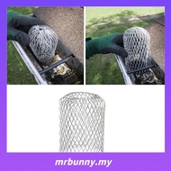 【MRBUNNY】Metal Mesh Gutter Leaf Debris Mud Trap Guards Drain Pipe Cover Downpipe