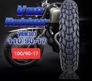 ยางนอกมอเตอร์ไซค์ 100/90-17  110/90-17 Vee Rubber Vrm307 tubeless ผลิตประเทศไทย มีรับประกันคุณภาพ