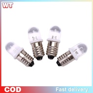 [WT] 5pcs E10 Led Bulb DC 3V 4.5V Instrument Bulb Indicator Bulb Flashlight Bulb [COD]