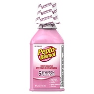 Pepto-Bismol Original Liquid 5 Symptom Relief including Upset Stomach & Diarrhea 4 Oz (Pack of 3) (O