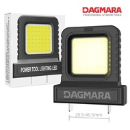 DAGMARA Cordless 20V LED Work Light for Various Batteries & Tools - Portable Battery Powered Flood L