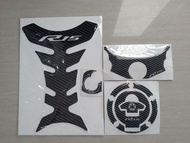 stiker timbul segitiga R15 v2/emblem Tanki motor R15 v2/setiker timbul kunci kontak R15v2