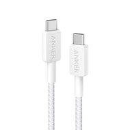 Cable C to C ANKER 322 PowerLine USB C to USB C Braided 3ft/0.9m 60W Cable A81F5