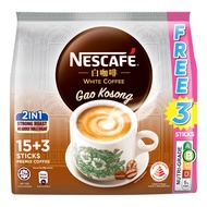 Nescafe Instant White Coffee - Gao Kosong