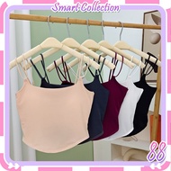 SC BR1771 Women's Top Cross Back Strap Tanktop Sexy Women's Wire Free Fashion Singlet