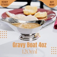Gravy Boat 4oz stainless steel steak sauce container Boat bowl 120ml