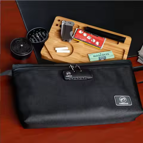Password Lock Anti Odor Storage Bag Can Store Documents, Certificates, Waterproof Anti Odor Security