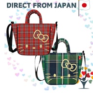 [Rootote] Bag, Tote Bag, IP. Baby Roo. Check. Hello Kitty A, Women's, 8464  RED(01) /GREEN(02)【Direc
