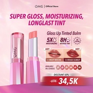 OMG Glossy Up Tinted Balm | Glossy lipstick | 6 shades | Longlast tint | Supergloss| Lipstick Lipsti