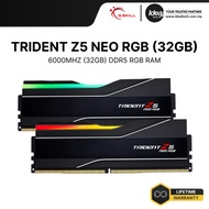 G.SKILL TRIDENT Z5 NEO RGB | BLACK | 6000MHZ | 32GB (2x16GB) | CL30/CL36 | INTEL XMP / AMD EXPO | DD