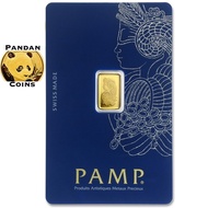 FC1 Pamp Suisse 9999 Gold Bar 1g Lady Fortuna, 1 gram - 2.5 gram, Lady Fortuna / Rosa