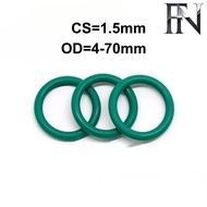CS1.5mm O-Ring Green FKM O-ring Rubber Gaskets Seal Ring Washer Set Nitrile Rubber High Pressure O-R
