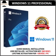 WINDOWS 11 Pro | USB 64 bit / 32 bit | Lifetime Use | Sealed and Brand New