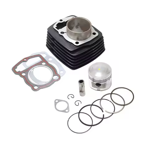 Motorcycle Cylinder Kit 62mm Bore Gasket Piston For LONCIN CBH150 CB150 LX150-56 GP150 CB 150 150cc 