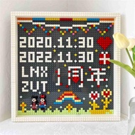 Diy Building Blocks Photo Frame Wedding Gifts Give Newcomers One Anniversary Meaning Couples Give Br