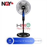 Kipas Angin Berdiri Baling Besi 18" NG-1801 Pedestal Fan Nagoya Stand Fan 18 inch NG 1801