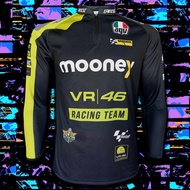 MotoGP Long-Sleeved Zip-Up Shirt Moony Vr46 Racing MG0068 Marco Besechshi 72 Model Size S-5XL