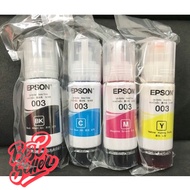 หมึกเติมของแท้ เอปสัน EPSON 003 ของแท้ 100%เหมาะสำหรับ L1110 L3110 L3210 L3150 L3250 L5190 (65ml) #ห