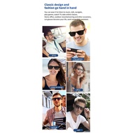 E13 Smart Glasses Wireless Bluetooth 5.0 Glasses with Headphones Hands-Free Calling Music Photograph
