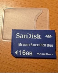 SanDisk 16GB Memory Stick Pro Duo / San Disk 記憶咭 / 記憶卡 for Sony CCD Digital Camera 數碼相機 / mini DV ha