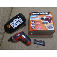 百工電動起子CP310X BLACK& DECKER 充電 電壓3.6V 鋰電起子機 百得電動工具
