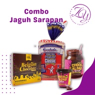 Combo Jaguh Sarapan ChocoAlbab (Spread, Belgian Choc Drink, Gardenia, Cutie)