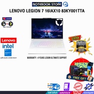 [ผ่อน 0% 10 ด.]LENOVO LEGION 7 16IAX10 83KY001TTA /Ultra 9 275HX/ประกัน 4 YEARS Legion Ultimate Supp