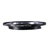 K&amp;F Concept® Lens Adapter OM-EOS for Olympus OM Mount Lens to Canon EOS Camera Body, Compatible with Canon EOS 1D 1DS Mark II III IV 1DC 1DX 30D 40D 50D 60D 70D 5D 7D [Japan Product][日本产品]