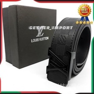 8 Batteries Luxury Leather Sliding Door Men Lv XHAA High Quality New Style Belt Genuine Leather Belt Gift