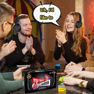 Headphones Cards Board Games Guess The Answer Headphones Headphones Challenge Games Party R1e9