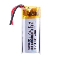3.7V Lipo Battery 120mAh Rechargeable Lithium ion Polymer Battery 401230 Lithium Polymer ion Battery